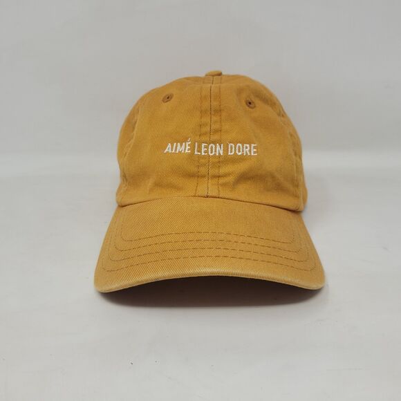 Aime Leon Dore Other - Aime Leon Dore Hat Orange Faded Adjustable Cap Uniform